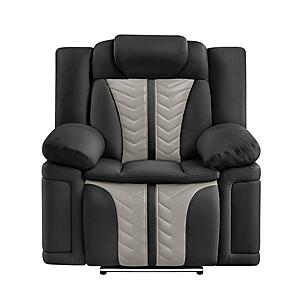 Cruiser Black and Gray Chair by Galaxy Furniture