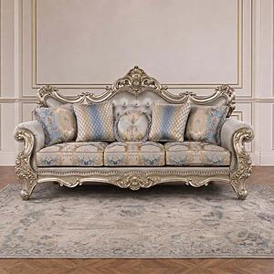 Isabella Gold 5 Piece Living Room Set by Galaxy Furniture