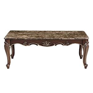 Lotus Brown Coffee Table by Galaxy Furniture