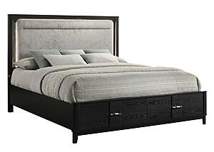 Opel Black Bedroom Set by Galaxy Furniture