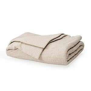 Organic Cotton Waffle Blanket by Naturepedic