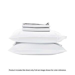 Flat Sheet 400TC Sateen by Naturepedic