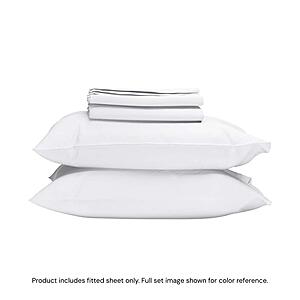 Fitted Sheet 300TC Percale 15" Depth by Naturepedic