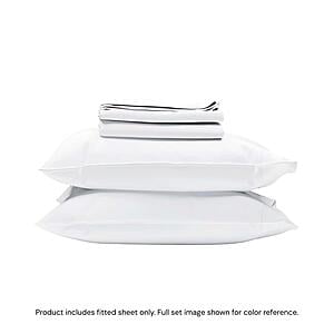 Fitted Sheet 400TC Sateen 15" Depth by Naturepedic