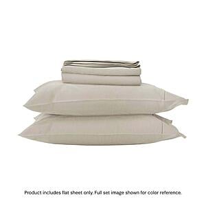 Organic Supima Cotton Flat Sheet 16" Depth by Naturepedic