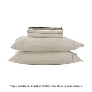 Organic Supima Sateen Fitted Sheet 16" Depth by Naturepedic
