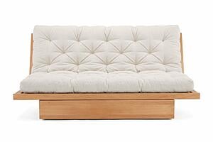 Shakotan Futon Frame - Solid Beech Wood Hand Rub Wenge Oil Finish by Comfort Pure