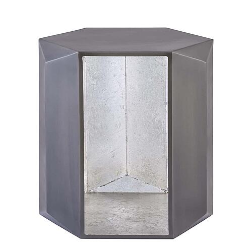 529 Silver End Table by Galaxy Furniture