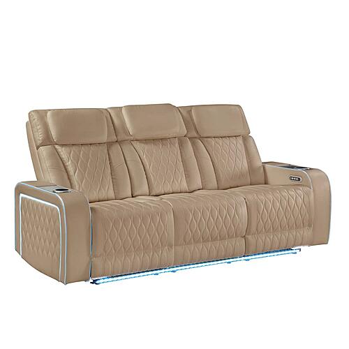 Electra Caramel Sofa, Loveseat & Chair by Galaxy Furniture
