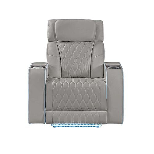 Electra Gray Recliner Chair by Galaxy Furniture