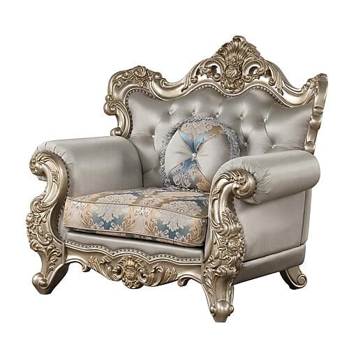 Isabella Gold Chair by Galaxy Furniture