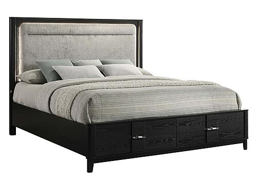 Opel Black Bedroom Set by Galaxy Furniture