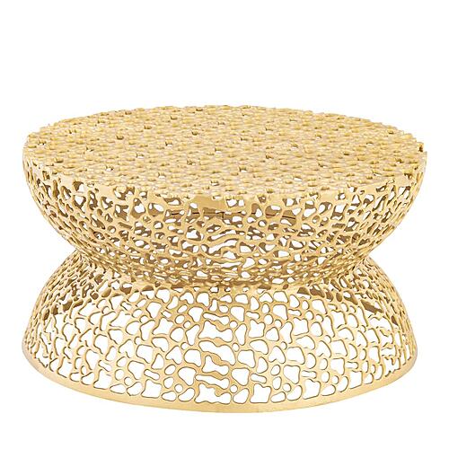 T3704-35 Gold Coffee Table by Galaxy Furniture