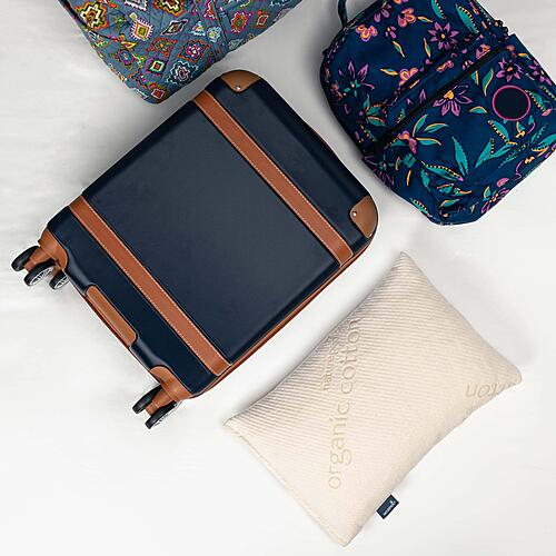 Travel Pillow + Waterproof Pillowcase by Naturepedic