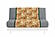 Japanese Printed Futon Cover - Storks Beige (Gray & Green)