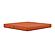 CozyPad Sleeper Sofa with Arms Esina Rust Orange by Innovation Living