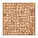 CT-1109 Natural Coffee Table by Galaxy Furniture