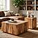 CT-1109 Natural Coffee Table by Galaxy Furniture