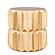 321 Gold End Table by Galaxy Furniture