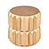 321 Gold End Table by Galaxy Furniture
