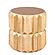 321 Gold End Table by Galaxy Furniture