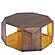 529 Copper Coffee Table by Galaxy Furniture