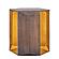 529 Copper End Table by Galaxy Furniture
