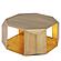 529 Gold Coffee Table by Galaxy Furniture
