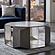 529 Silver Coffee Table by Galaxy Furniture