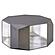 529 Silver Coffee Table by Galaxy Furniture