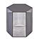 529 Silver End Table by Galaxy Furniture