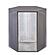 529 Silver End Table by Galaxy Furniture