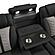 Cruiser Black and Gray Sofa, Loveseat & Chair by Galaxy Furniture