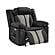 Cruiser Black and Gray Chair by Galaxy Furniture