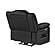 Cruiser Black and Gray Chair by Galaxy Furniture