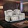 Cruiser Gray & Ice Loveseat by Galaxy Furniture