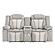 Cruiser Gray & Ice Loveseat by Galaxy Furniture