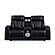 Electra Black Sofa, Loveseat & Chair by Galaxy Furniture