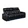 Electra Black Sofa by Galaxy Furniture