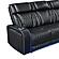Electra Black Sofa by Galaxy Furniture