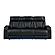 Electra Black Sofa by Galaxy Furniture
