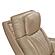 Electra Caramel Recliner Chair by Galaxy Furniture