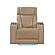 Electra Caramel Recliner Chair by Galaxy Furniture