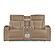 Electra Caramel Loveseat by Galaxy Furniture