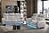 Electra Gray Sofa & Loveseat by Galaxy Furniture
