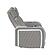 Electra Gray Recliner Chair by Galaxy Furniture