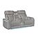 Electra Gray Loveseat by Galaxy Furniture