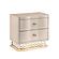 Flora Beige Bedroom Set by Galaxy Furniture