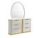 Giovanni White Bedroom Set by Galaxy Furniture