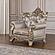 Isabella Gold Chair by Galaxy Furniture